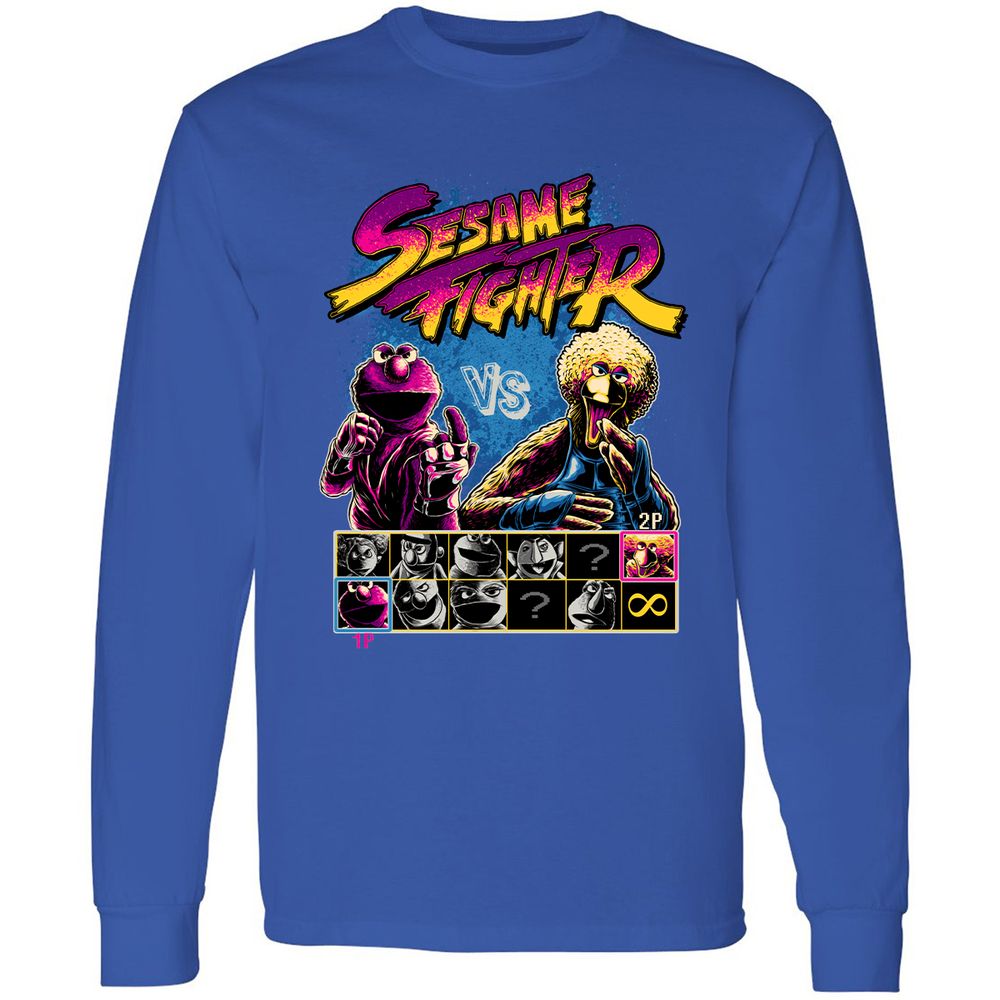 Long Sleeve T-Shirt - AB5R4XTD - Royal - 8