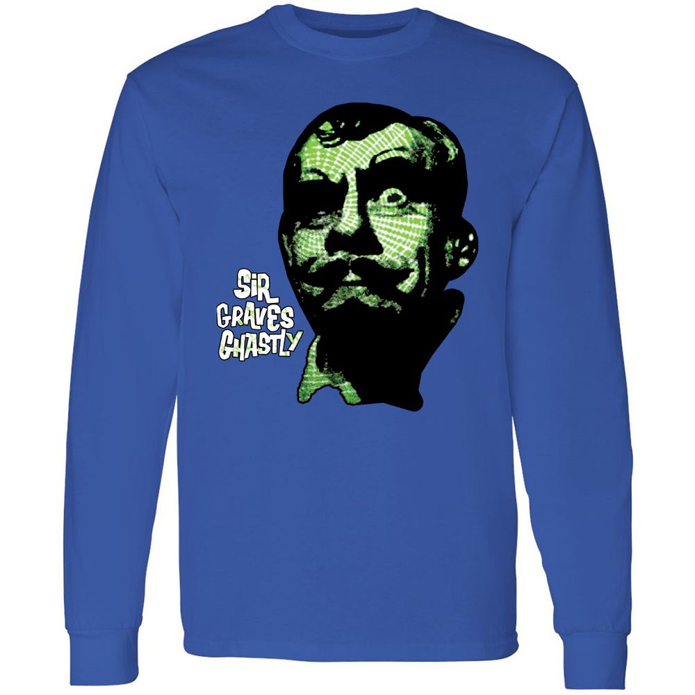 Long Sleeve T-Shirt - QBUNP5UJ - Royal - 8