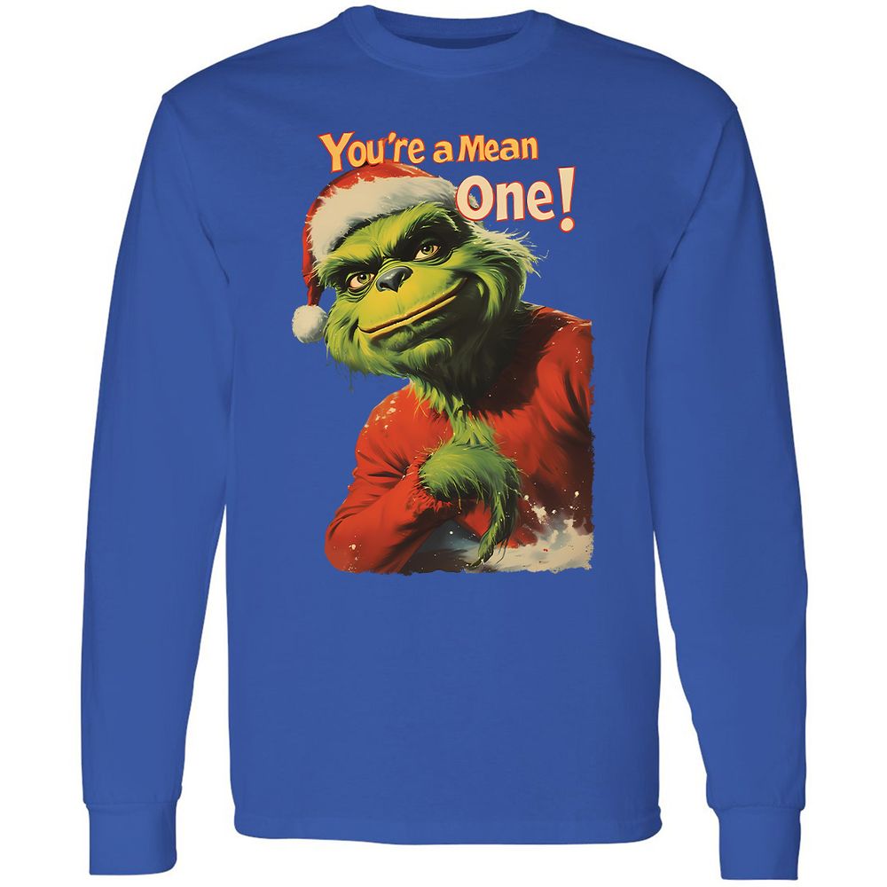 Long Sleeve T-Shirt - MSMGJGFS - Royal - 8