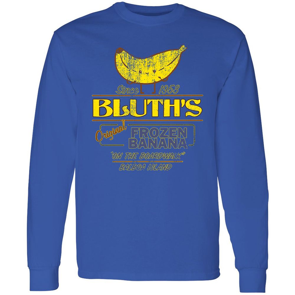 Long Sleeve T-Shirt - JLGN5UH1 - Royal - 8