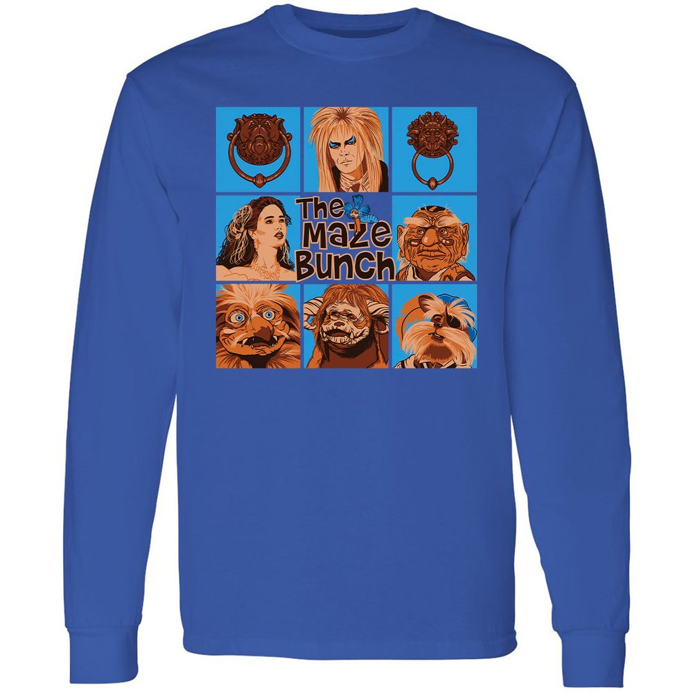 Long Sleeve T-Shirt - ZJTCVZF5 - Royal - 8