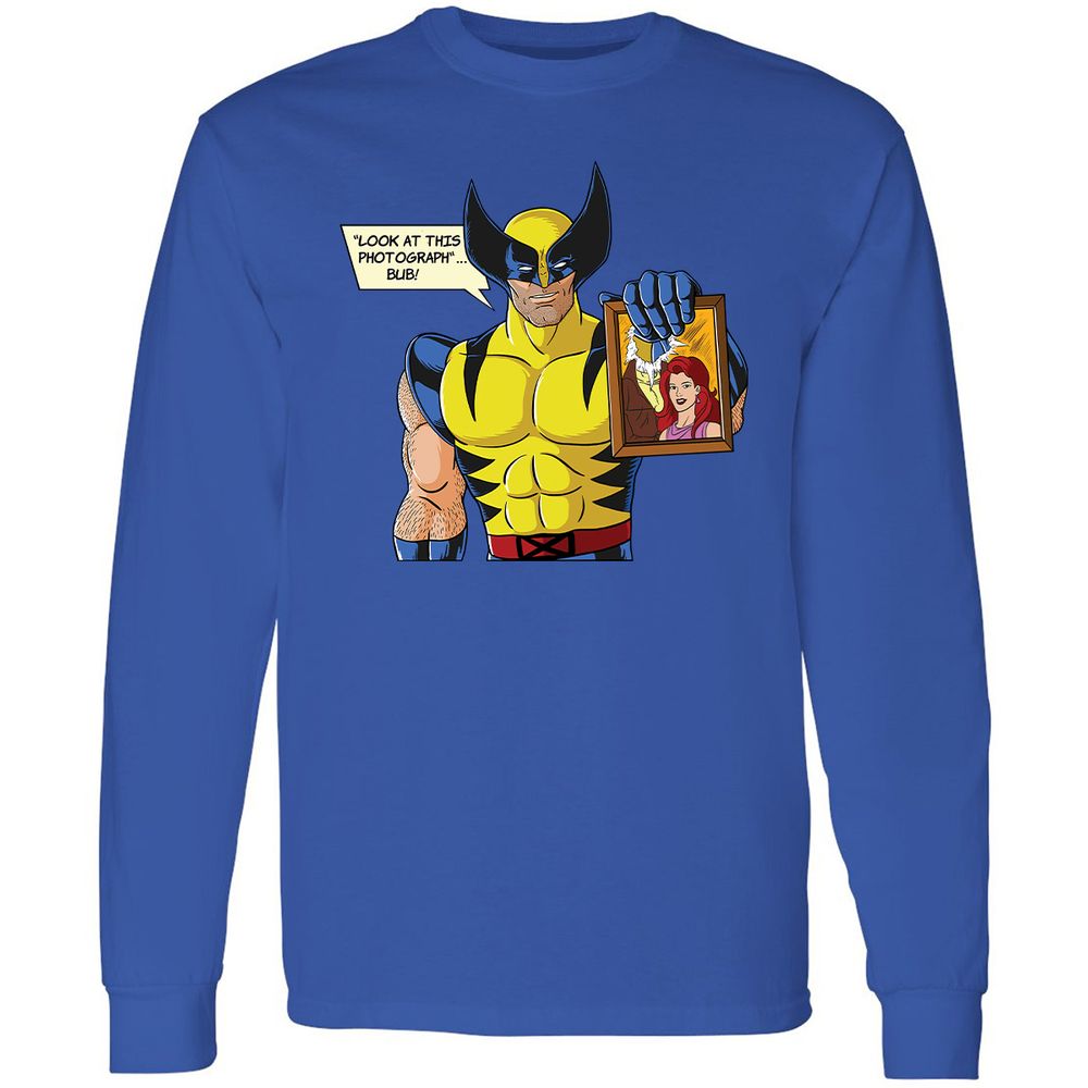 Long Sleeve T-Shirt - A8XF7L93 - Royal - 8