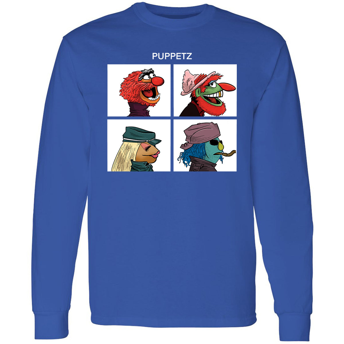 Long Sleeve T-Shirt - TEYAJW7Q - Royal - 8