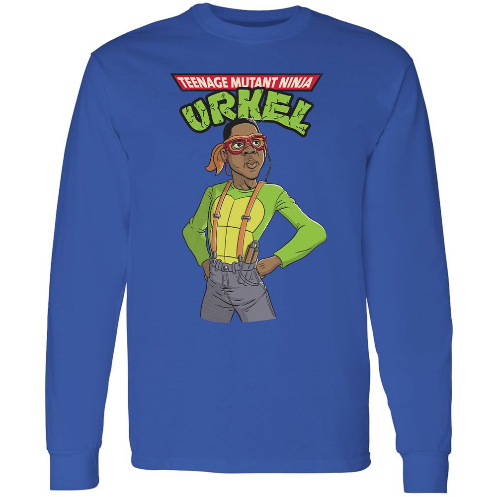Long Sleeve T-Shirt - YV6CBPMZ - Royal - 8