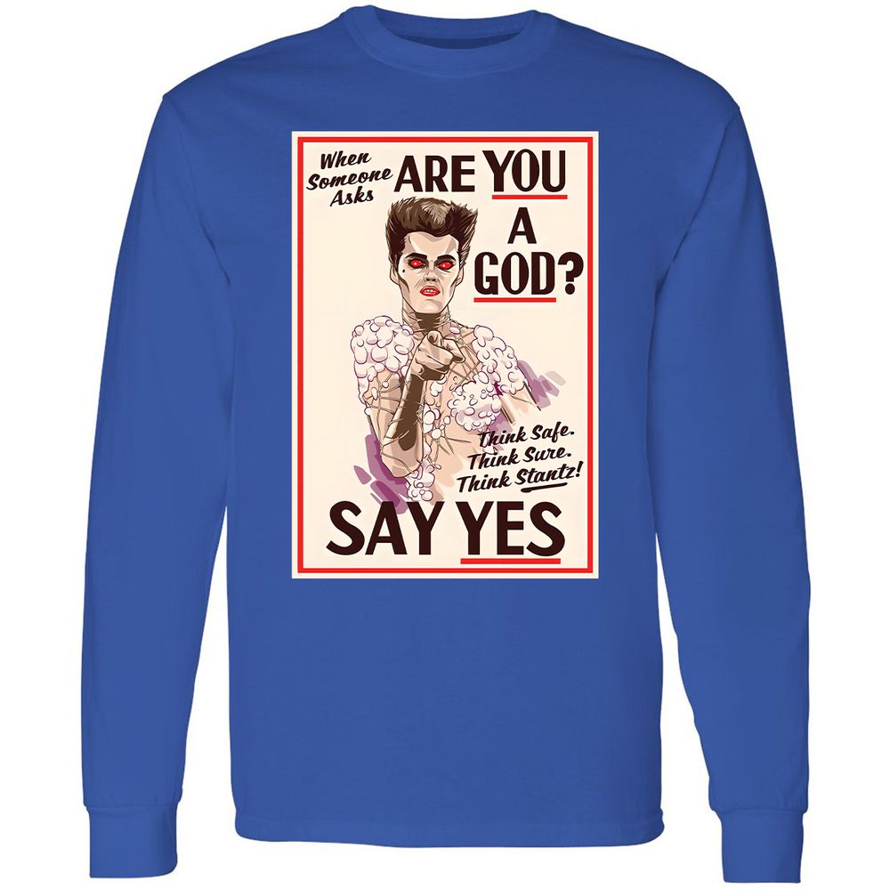 Long Sleeve T-Shirt - GQP7K1SV - Royal - 8