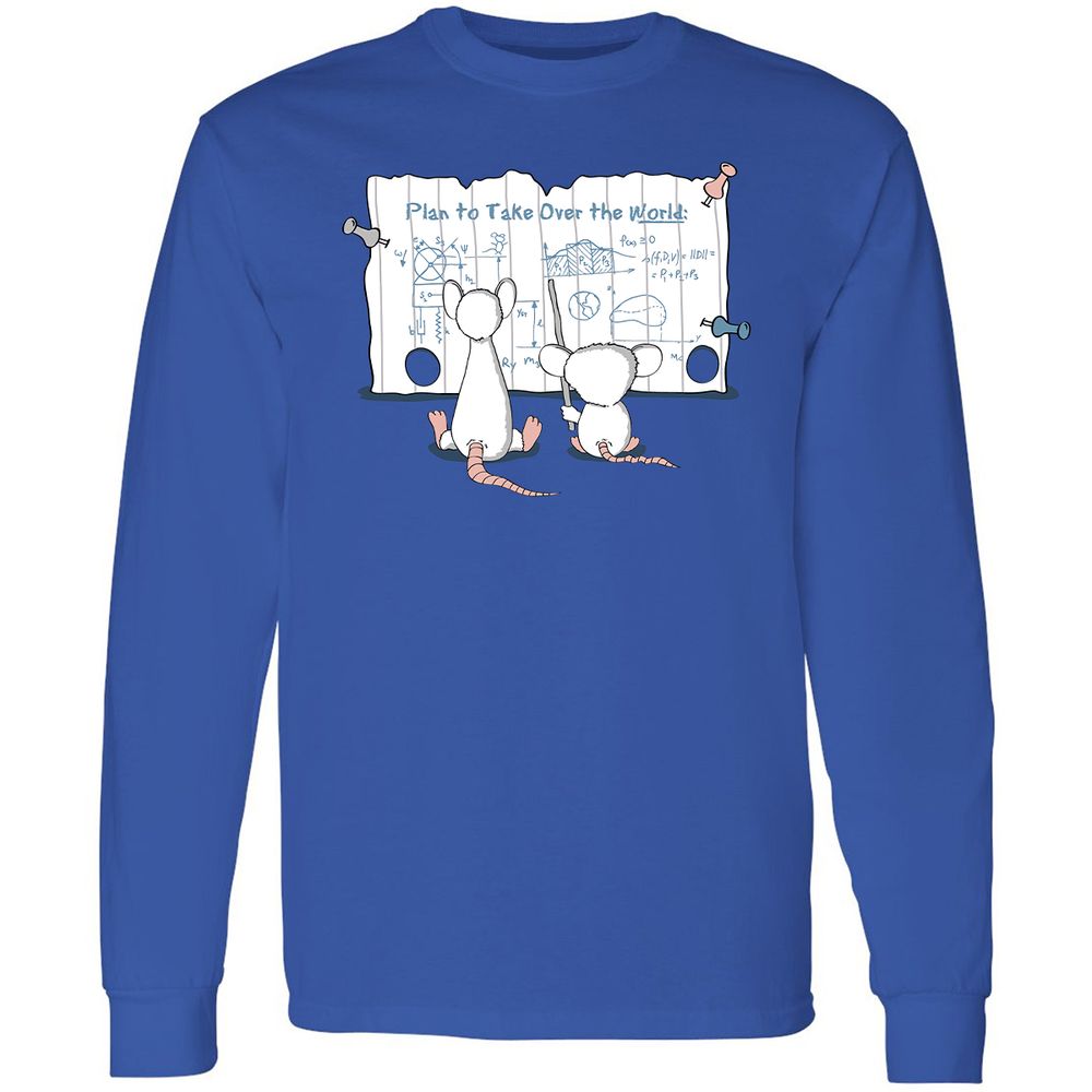 Long Sleeve T-Shirt - AZ9CA397 - Royal - 8