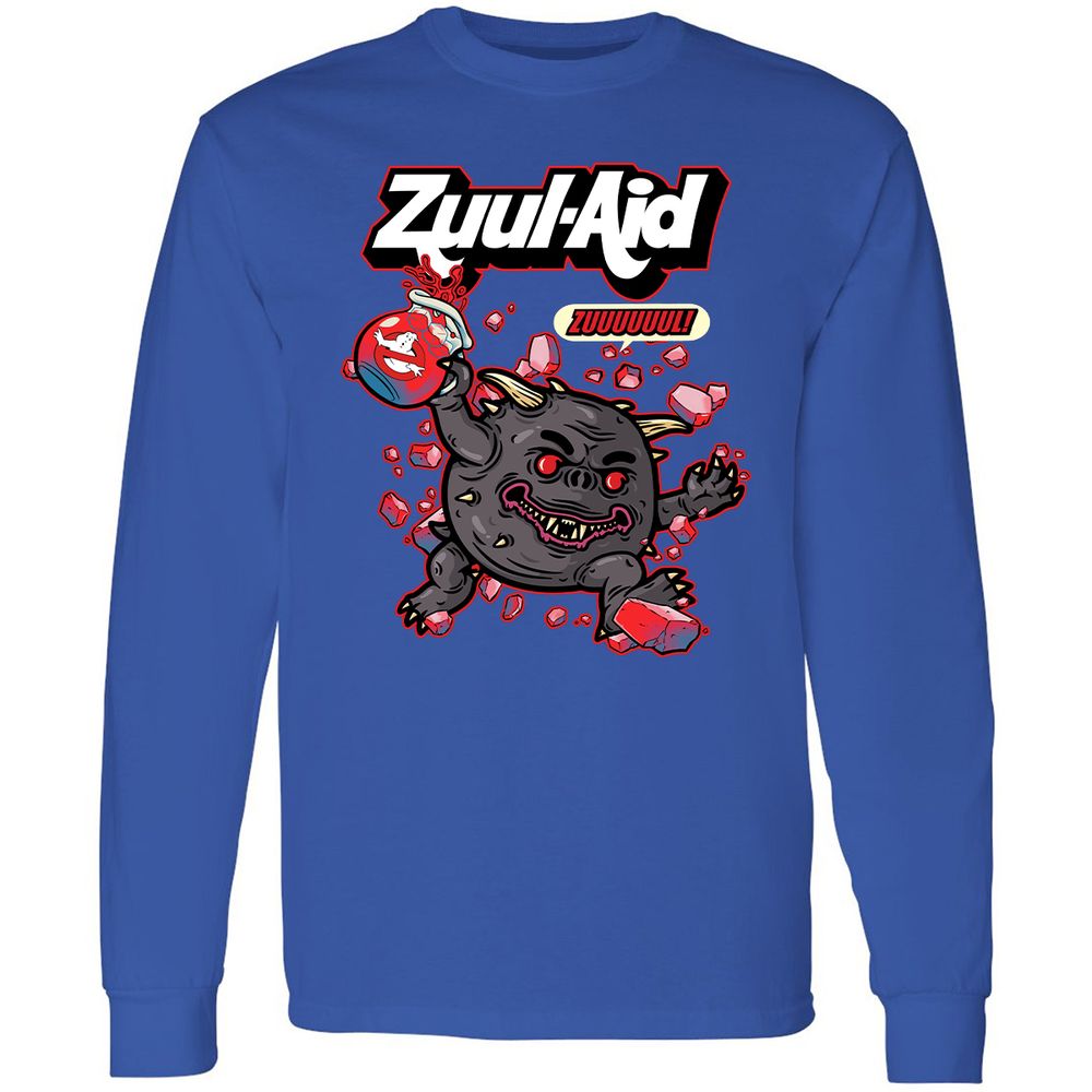 Long Sleeve T-Shirt - NCZSKVFL - Royal - 8