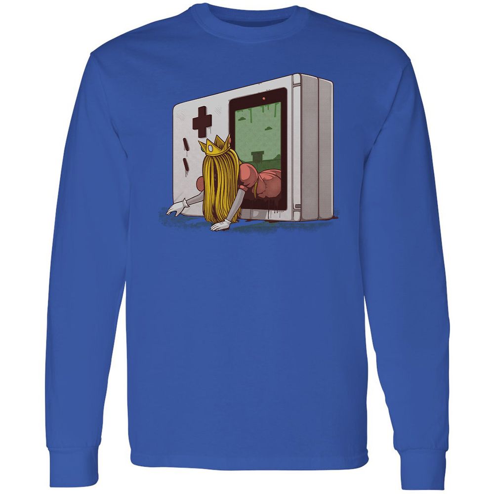 Long Sleeve T-Shirt - VD3BWJD1 - Royal - 8