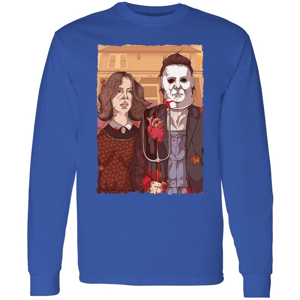 Long Sleeve T-Shirt - NELYS14F - Royal - 8