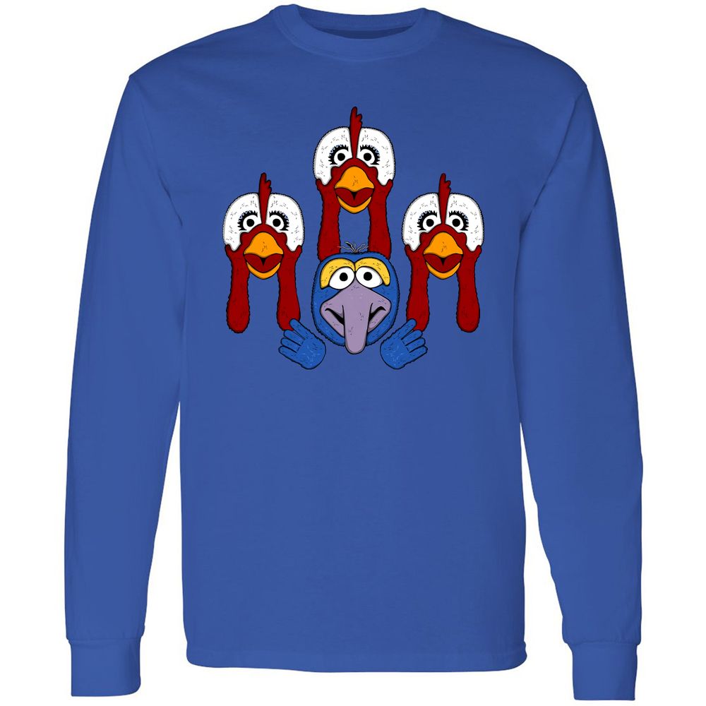 Long Sleeve T-Shirt - GHR588FQ - Royal - 8