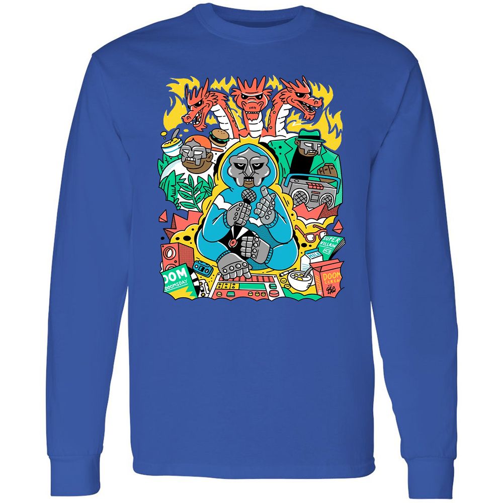 Long Sleeve T-Shirt - WVG2JTX9 - Royal - 8