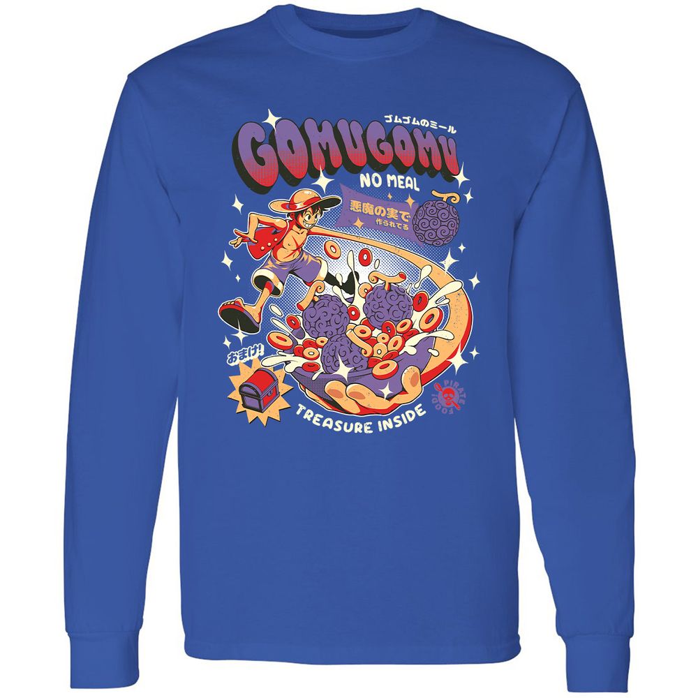 Long Sleeve T-Shirt - J4Z458XB - Royal - 8