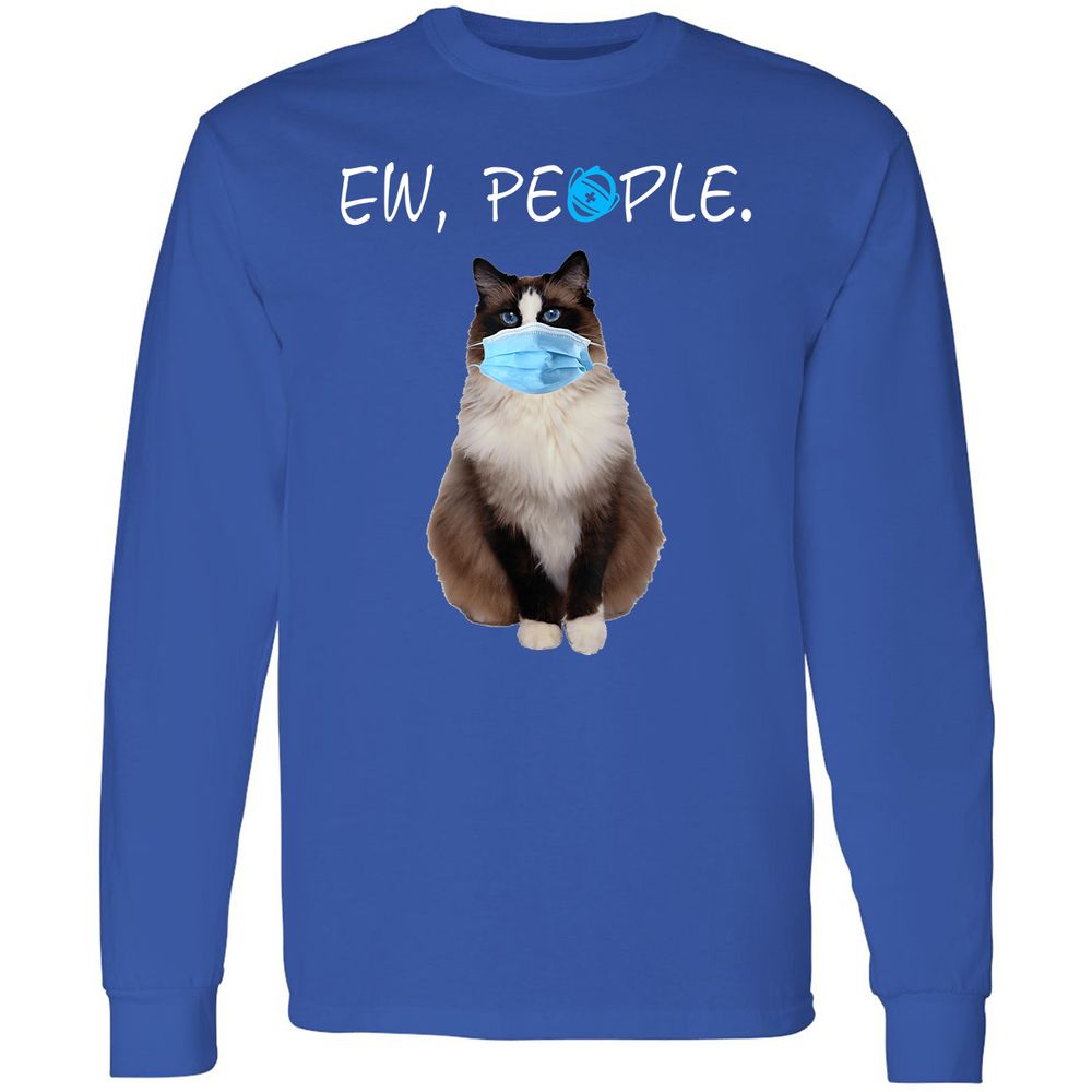 Long Sleeve T-Shirt - LG53FW15 - Royal - 8