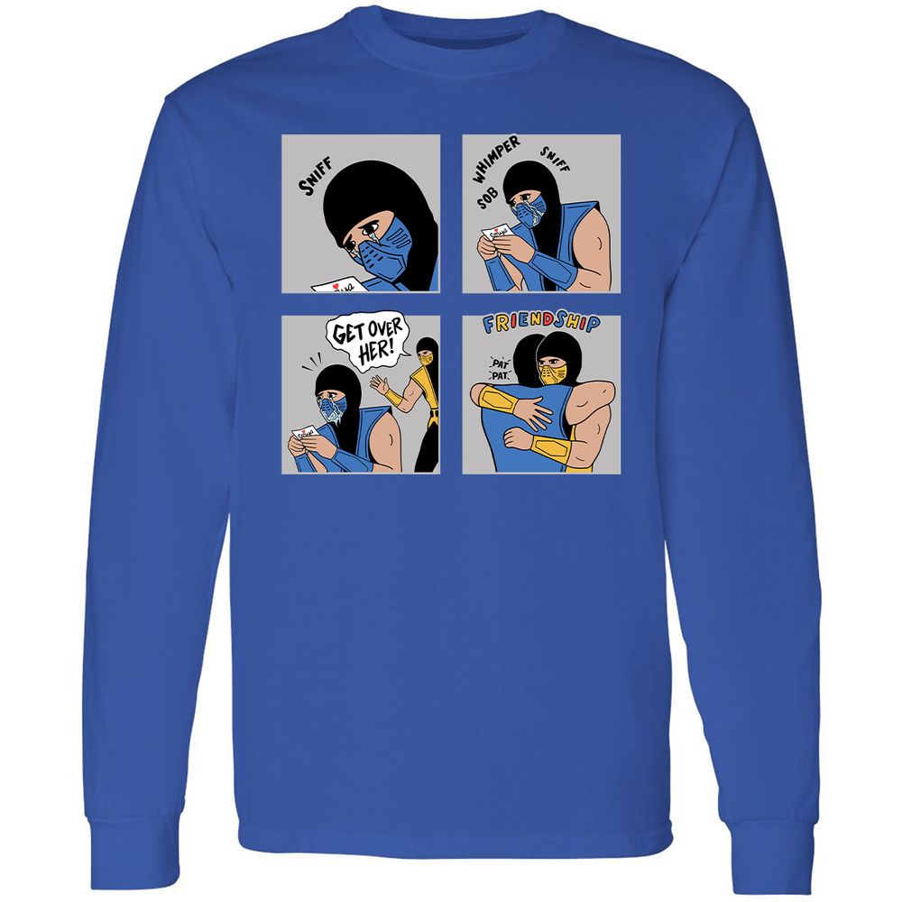 Long Sleeve T-Shirt - JPTBYGBR - Royal - 8