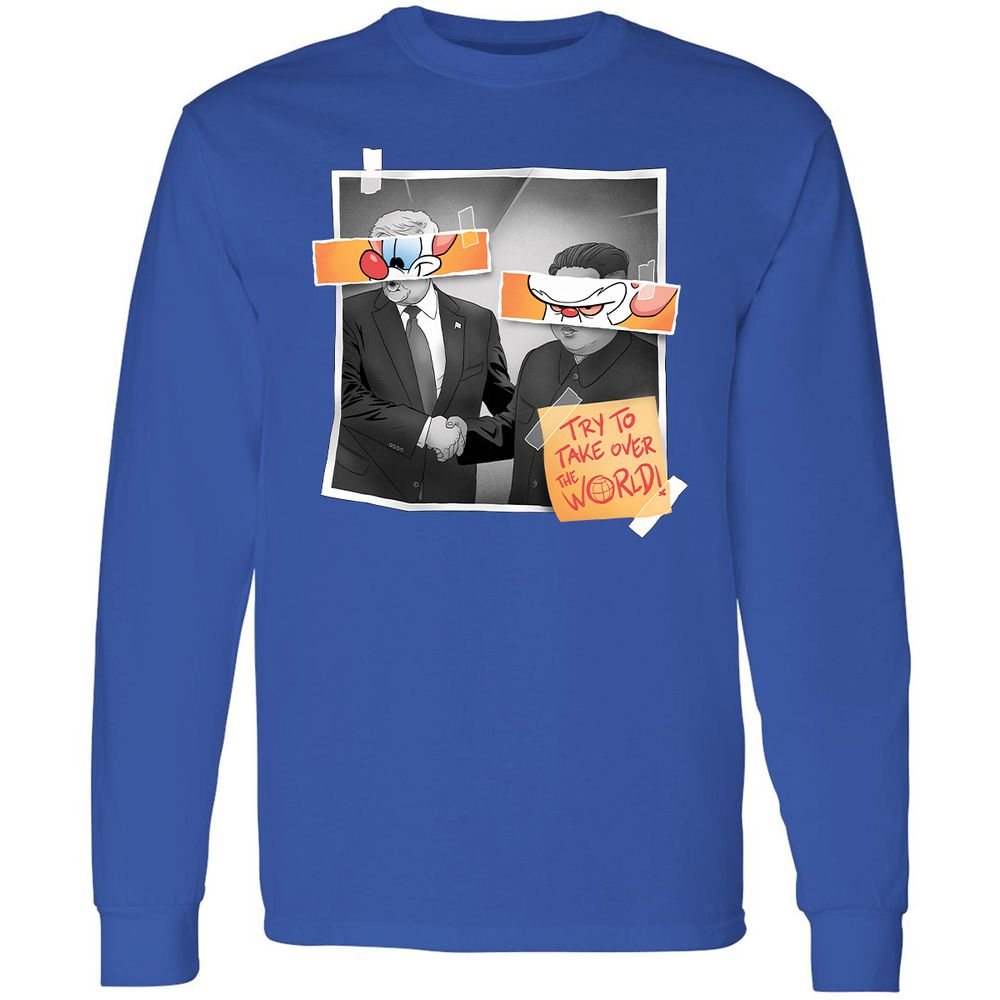 Long Sleeve T-Shirt - V184K7TK - Royal - 8