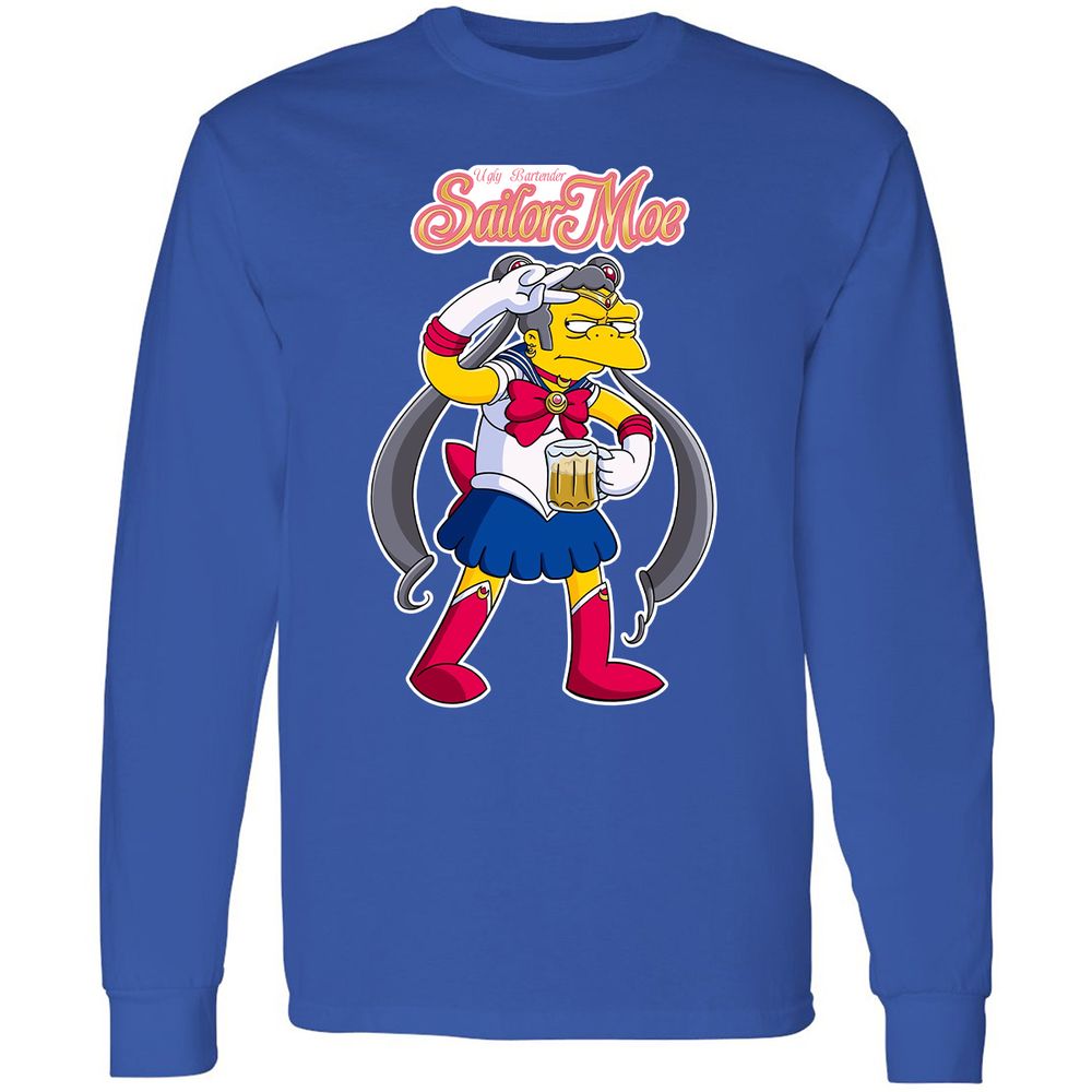 Long Sleeve T-Shirt - FBWEVWQ5 - Royal - 8