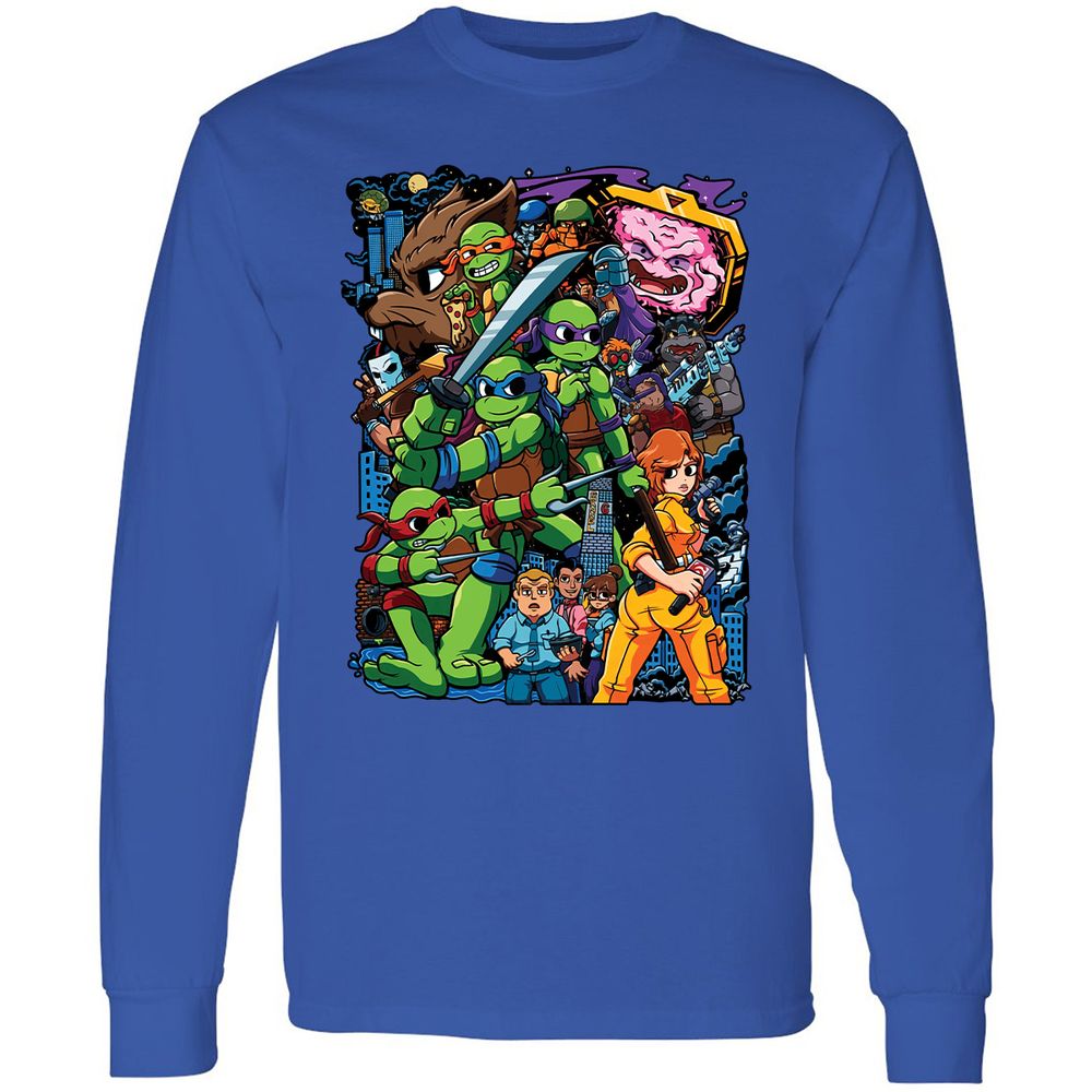 Long Sleeve T-Shirt - 213VCH8N - Royal - 8