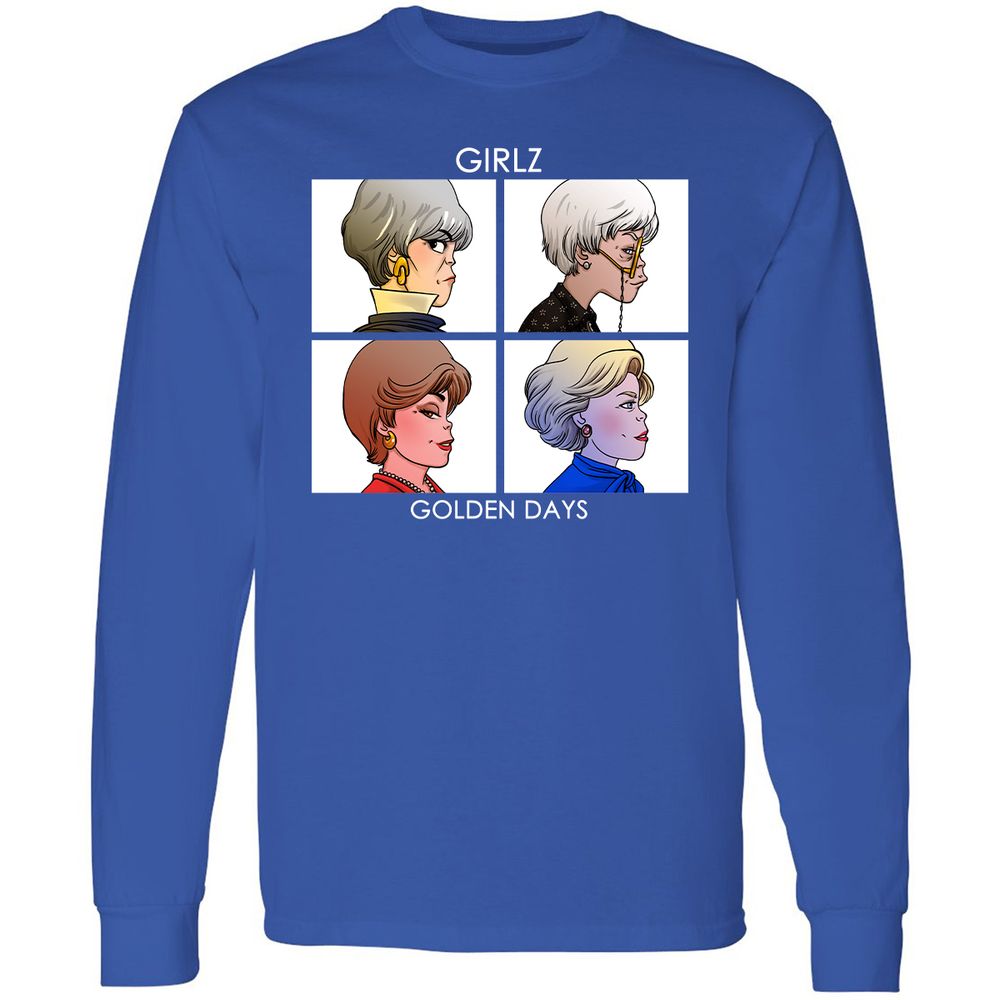 Long Sleeve T-Shirt - HM84EMXG - Royal - 8