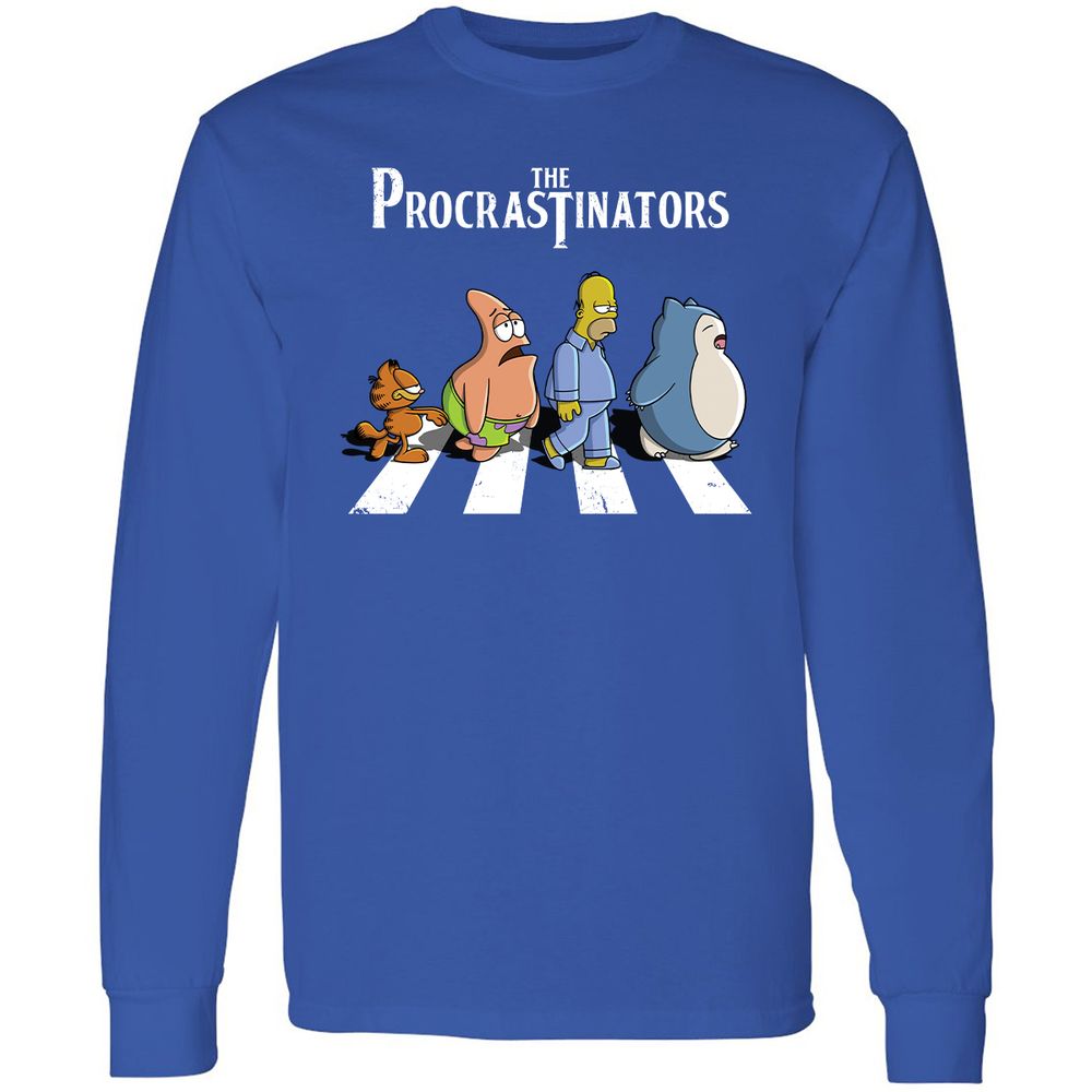 Long Sleeve T-Shirt - R8ZZMT93 - Royal - 8