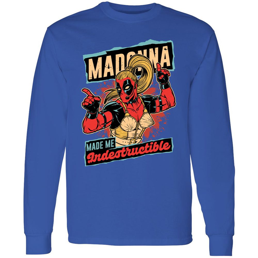 Long Sleeve T-Shirt - YCY1FWUT - Royal - 8