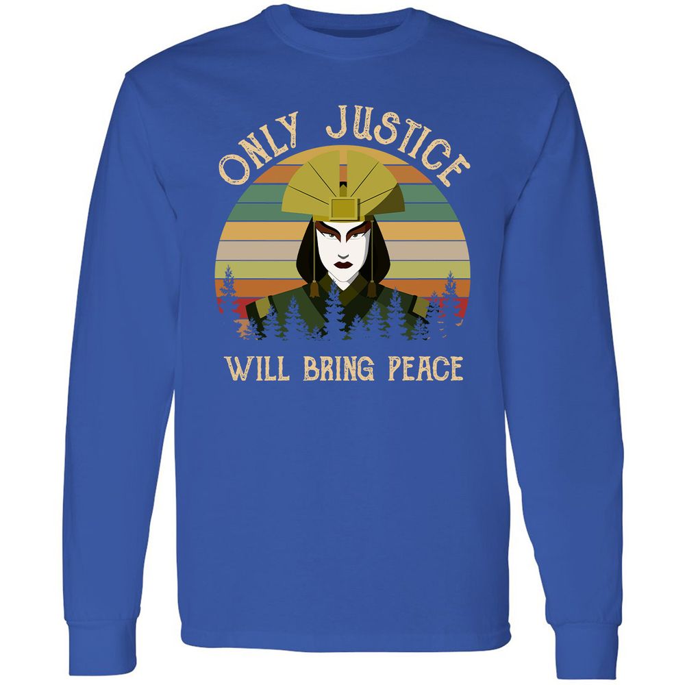 Long Sleeve T-Shirt - R5CLA1K2 - Royal - 8