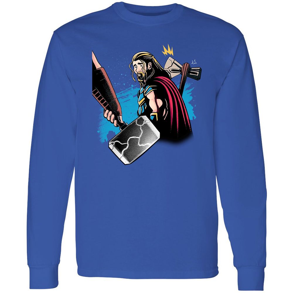 Long Sleeve T-Shirt - JM6TJGSJ - Royal - 8