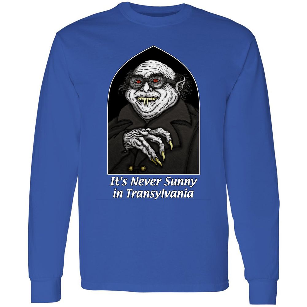 Long Sleeve T-Shirt - UBDKNZV6 - Royal - 8