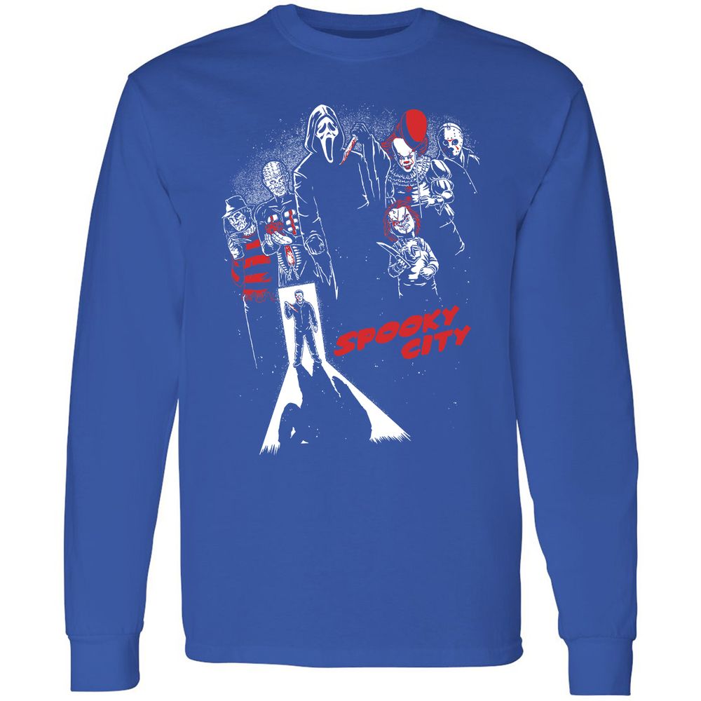 Long Sleeve T-Shirt - PBSVUP7C - Royal - 8