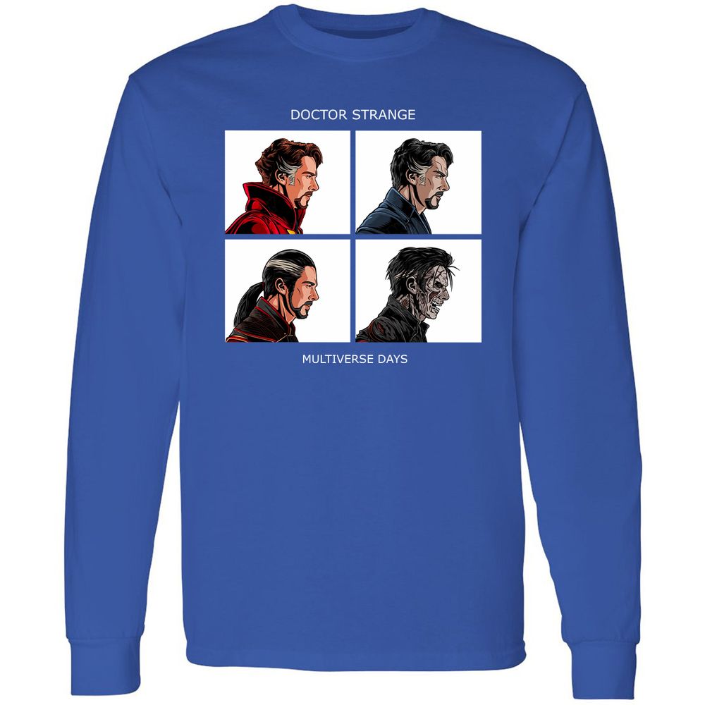 Long Sleeve T-Shirt - 4RS6JWJV - Royal - 8