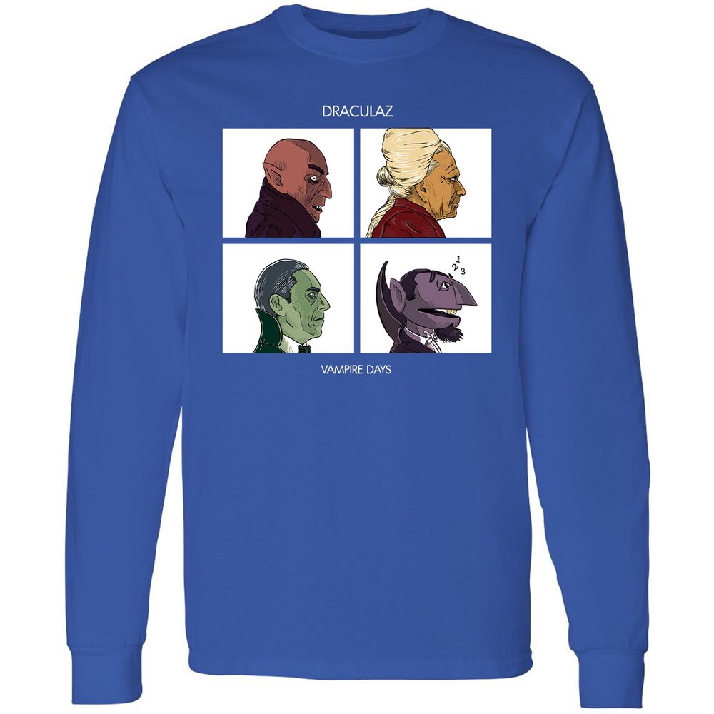 Long Sleeve T-Shirt - 2FFYNKXB - Royal - 8