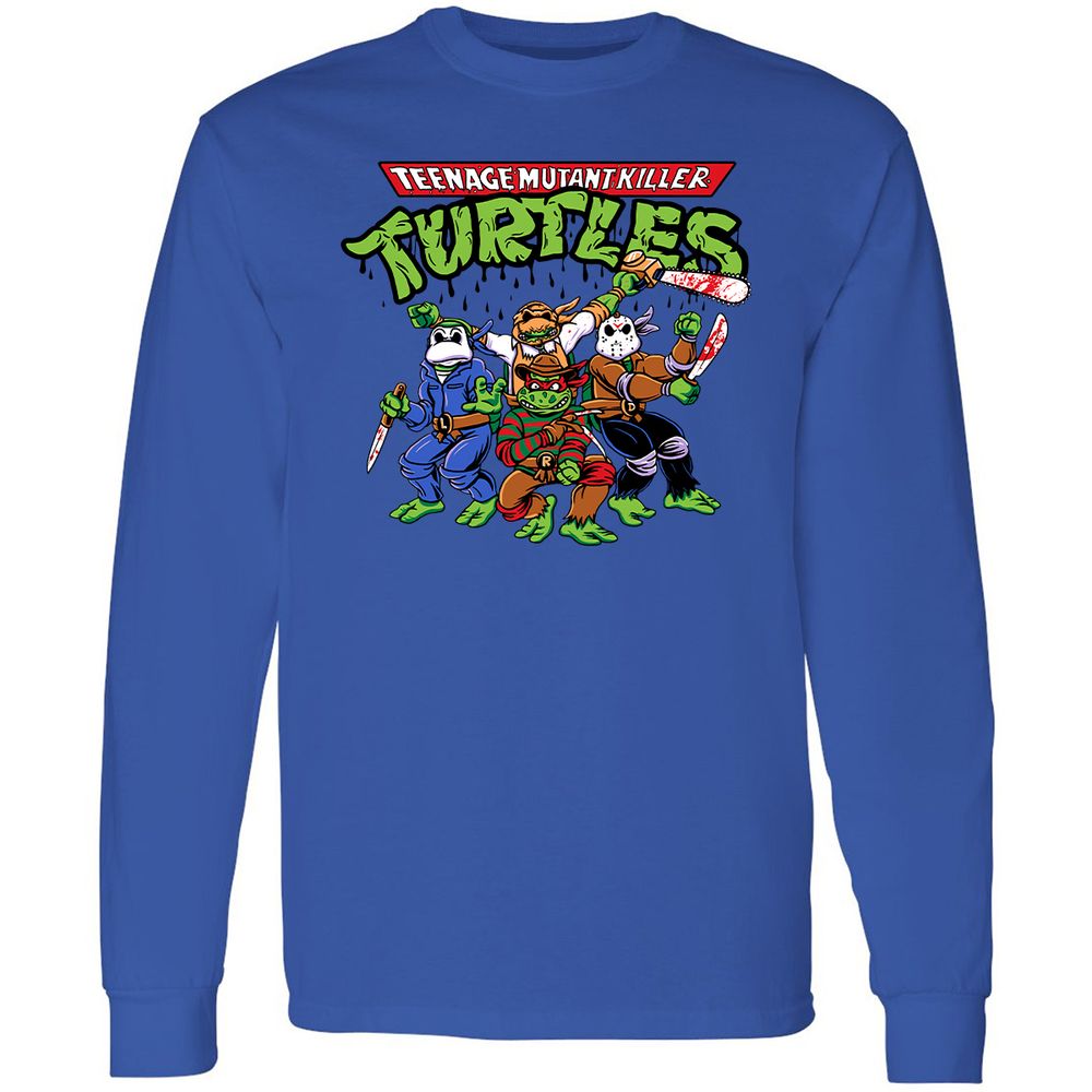 Long Sleeve T-Shirt - Y2Q8ZE8C - Royal - 8