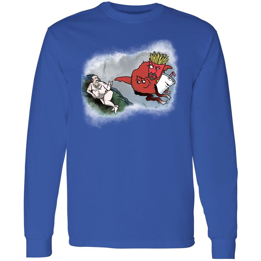 Long Sleeve T-Shirt - SQXZ5MCW - Royal - 8