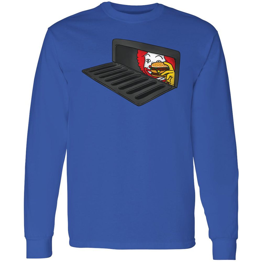 Long Sleeve T-Shirt - 7VK4F5W1 - Royal - 8