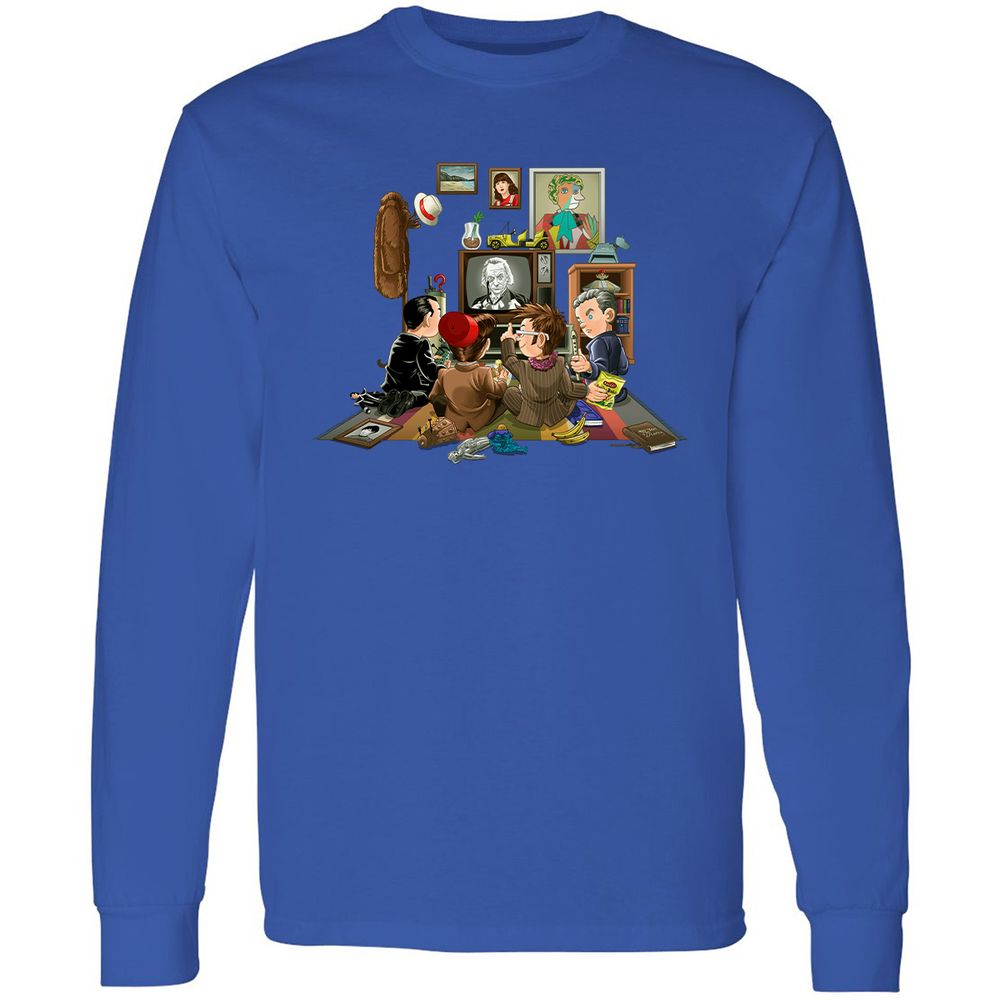Long Sleeve T-Shirt - FLRAGF65 - Royal - 8