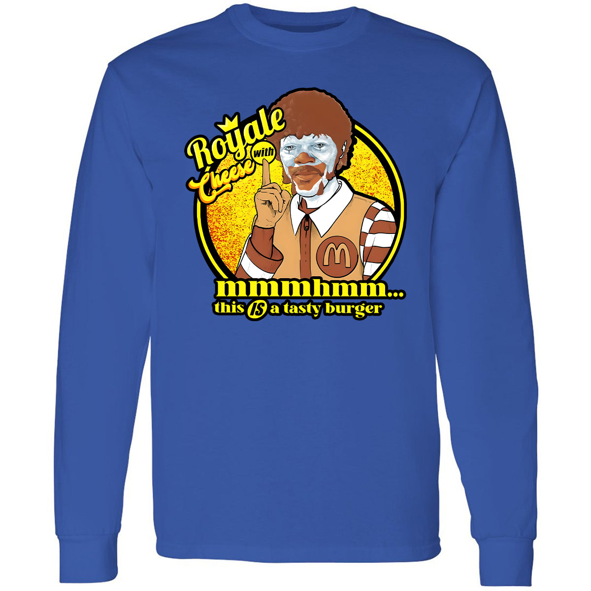 Long Sleeve T-Shirt - U4M9SDJ3 - Royal - 8