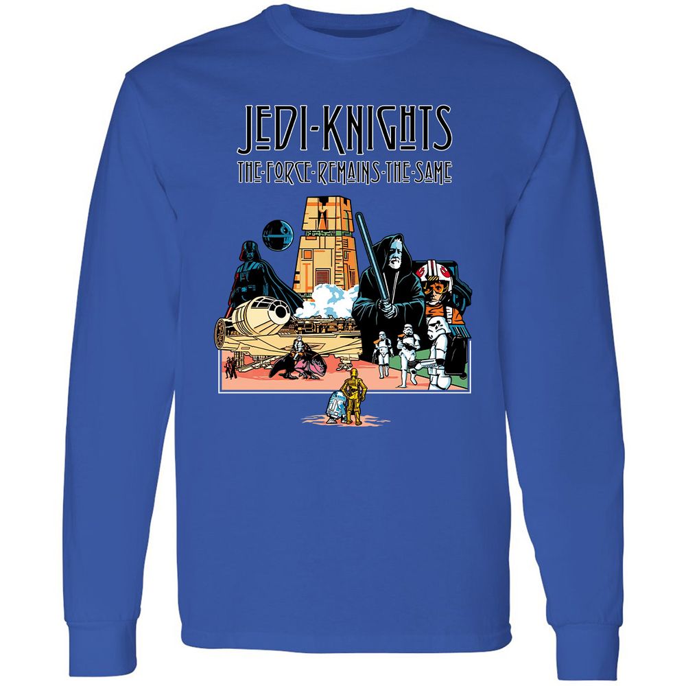 Long Sleeve T-Shirt - GGMKBWU7 - Royal - 8