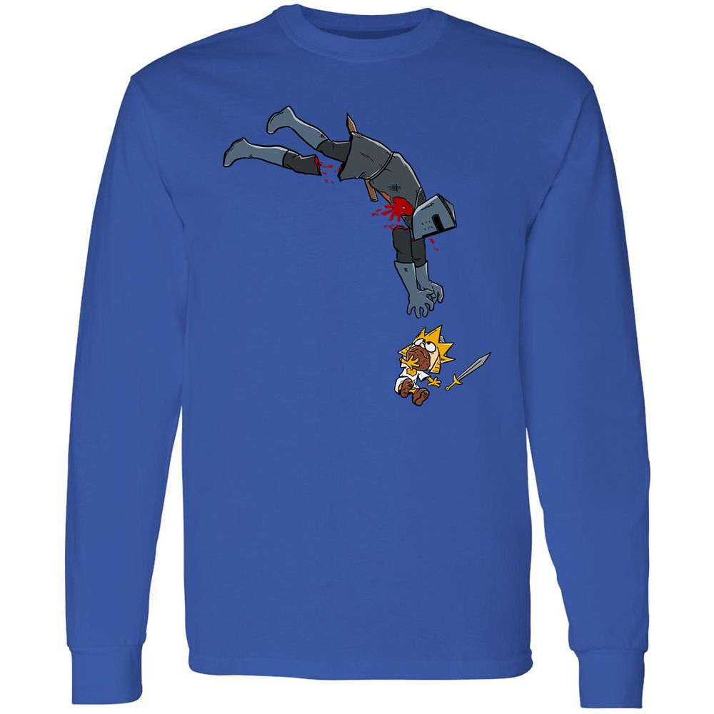 Long Sleeve T-Shirt - 6YJKRX83 - Royal - 8