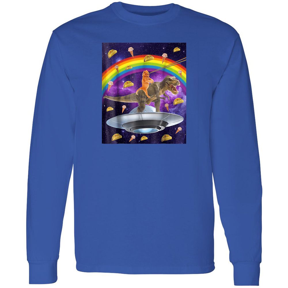 Long Sleeve T-Shirt - GVBWT27C - Royal - 8