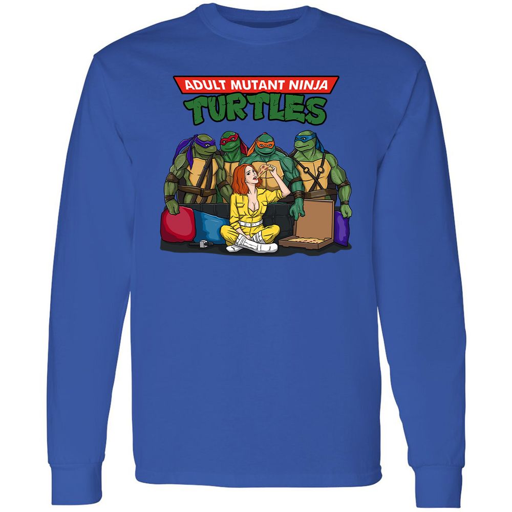 Long Sleeve T-Shirt - 22KUZ6LZ - Royal - 8