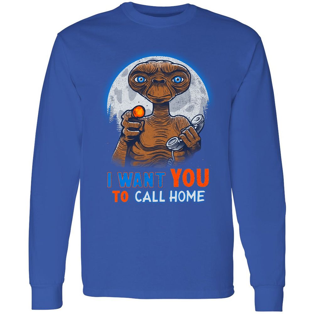 Long Sleeve T-Shirt - 6SNVSTW5 - Royal - 8