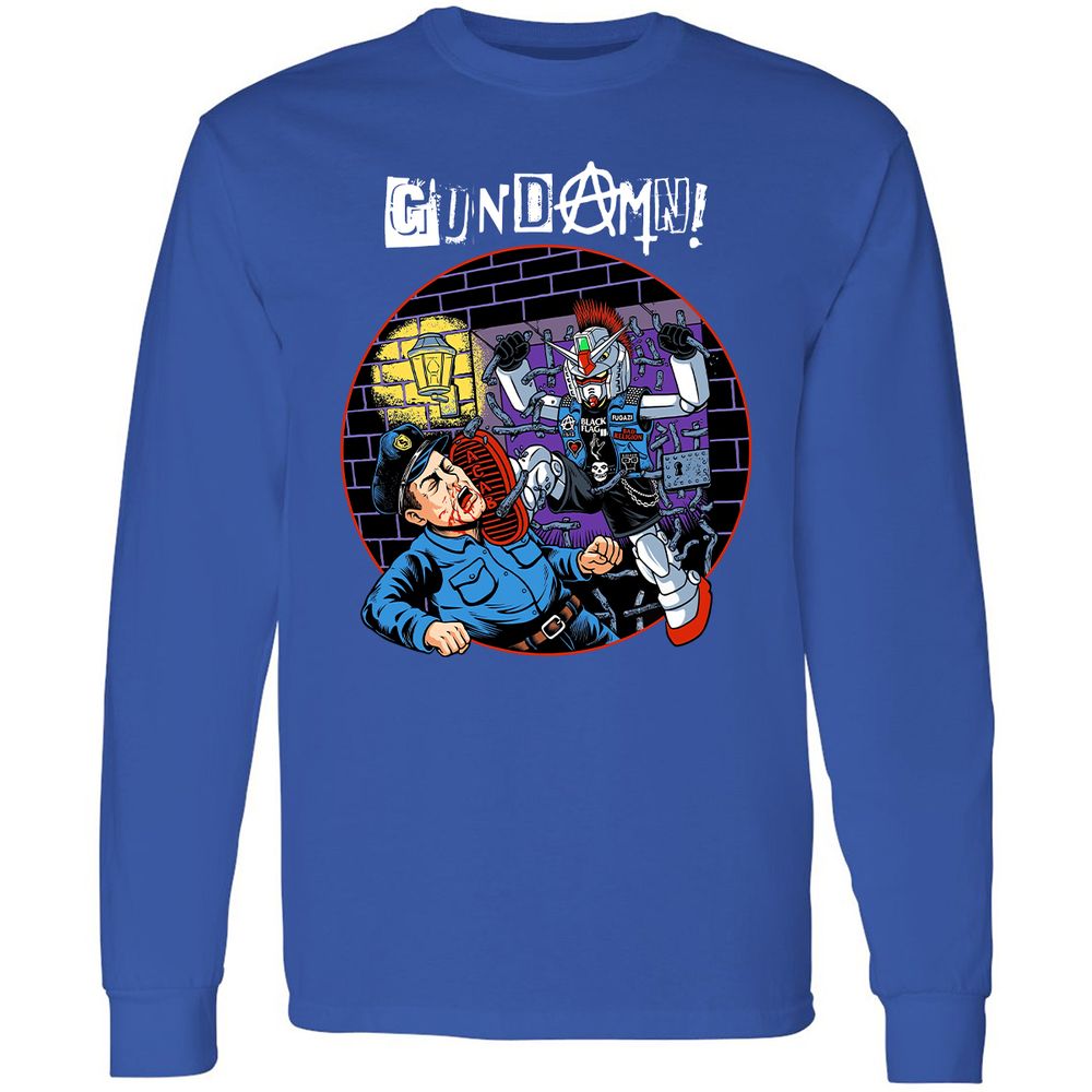 Long Sleeve T-Shirt - GXH5NS96 - Royal - 8