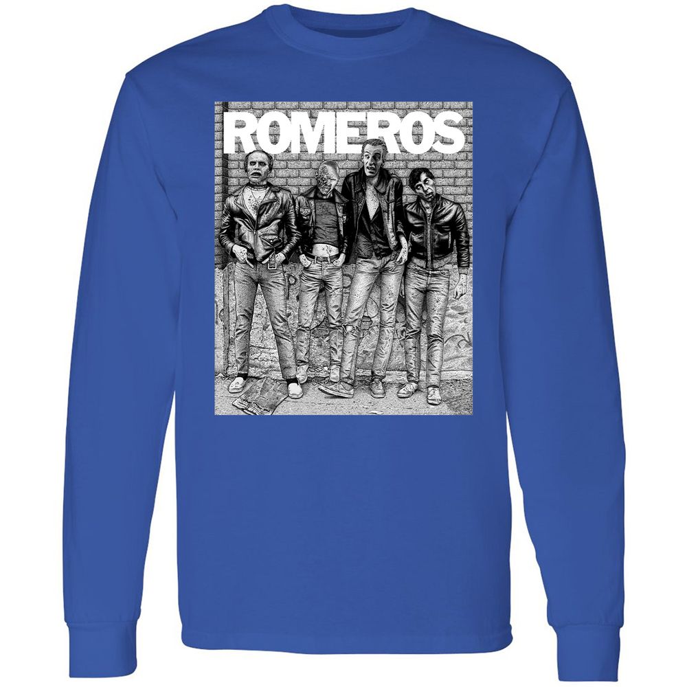 Long Sleeve T-Shirt - PRCLJ4H9 - Royal - 8