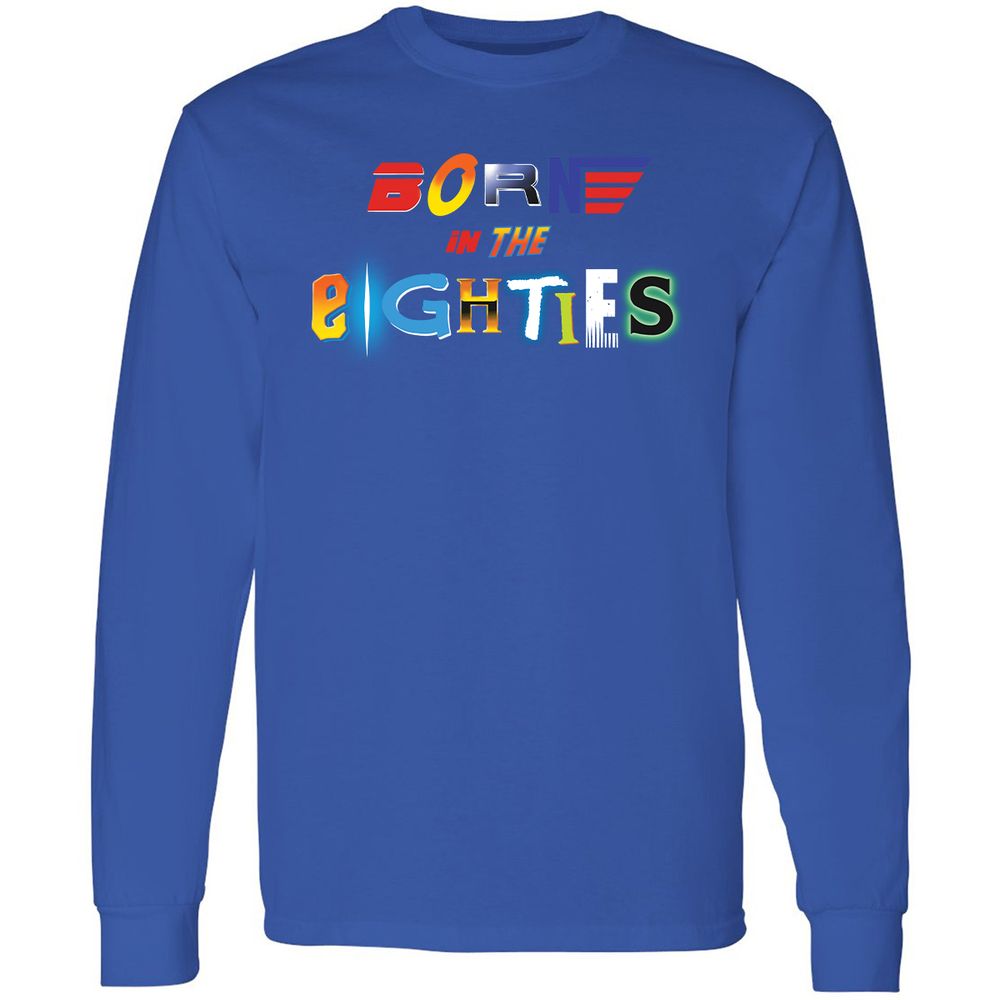 Long Sleeve T-Shirt - AX2QPSFE - Royal - 8