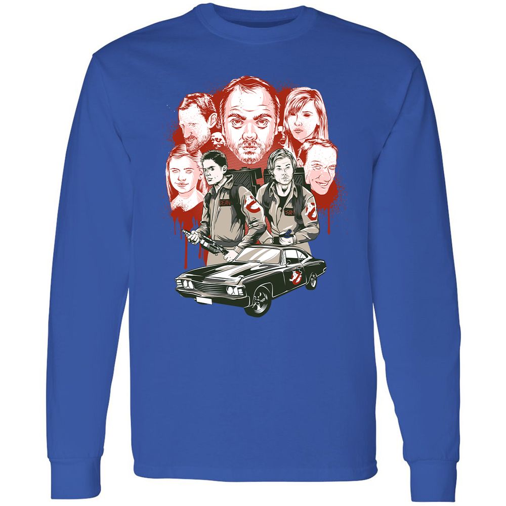 Long Sleeve T-Shirt - 56VHR878 - Royal - 8