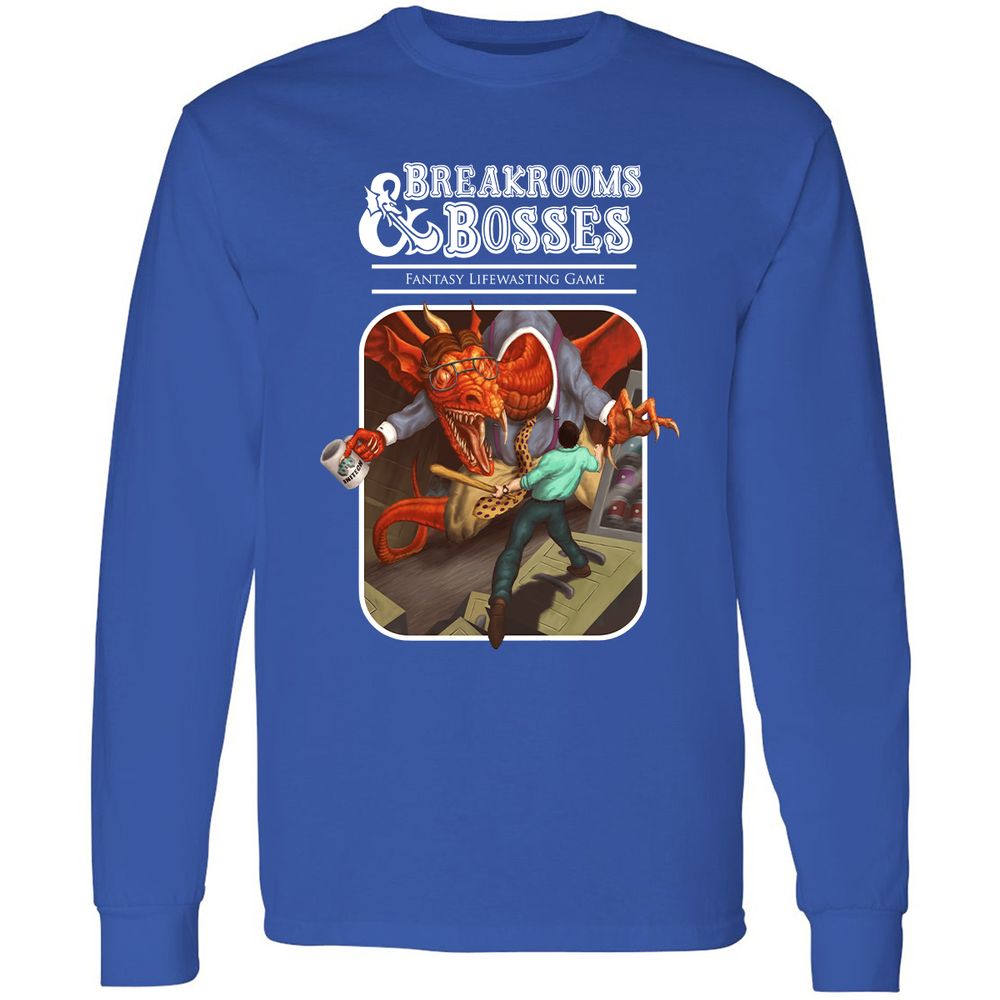 Long Sleeve T-Shirt - L732V3BG - Royal - 8