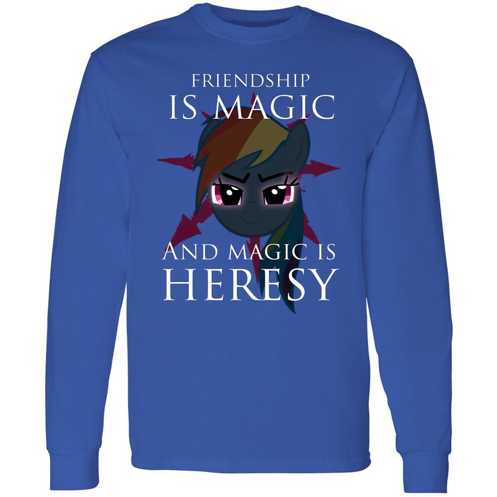Long Sleeve T-Shirt - YCSVL6LU - Royal - 8