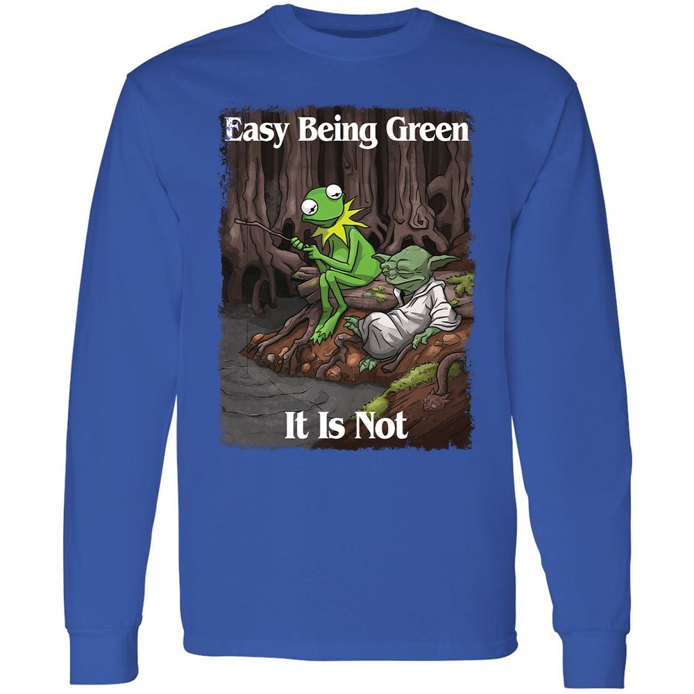 Long Sleeve T-Shirt - M39GT3QX - Royal - 8