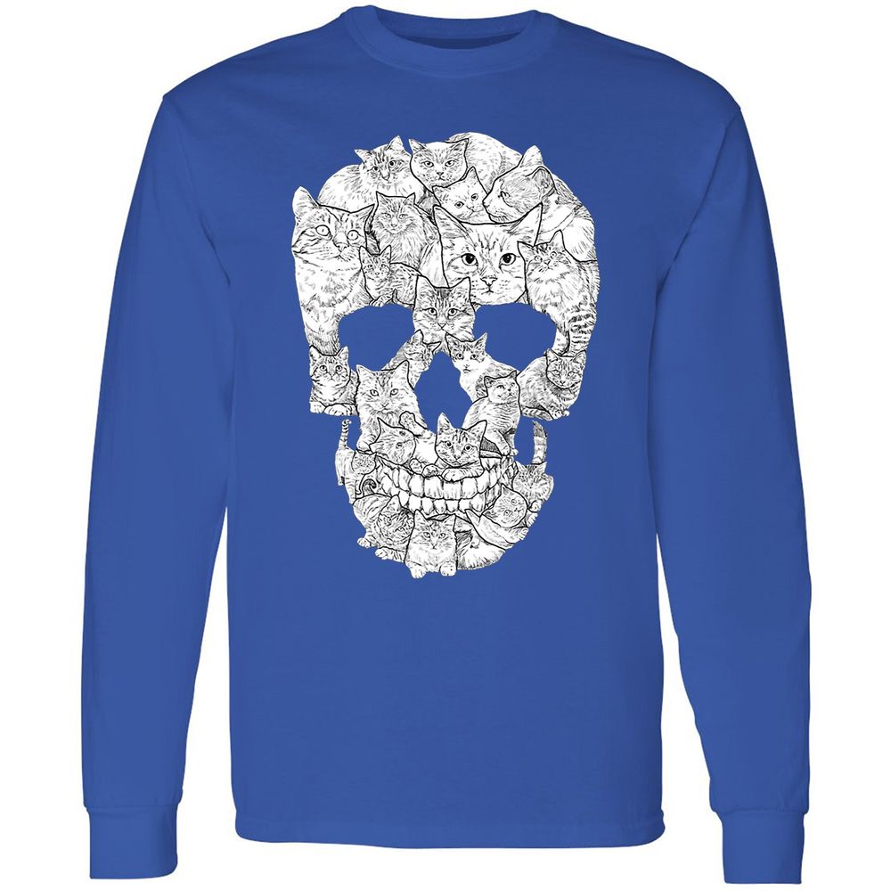 Long Sleeve T-Shirt - AQK73EH5 - Royal - 8