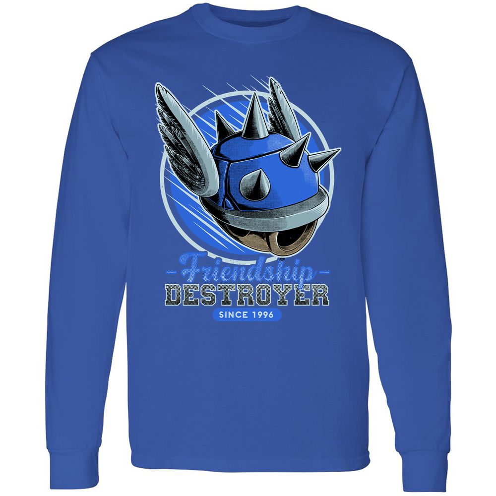Long Sleeve T-Shirt - BR2CDMQZ - Royal - 8