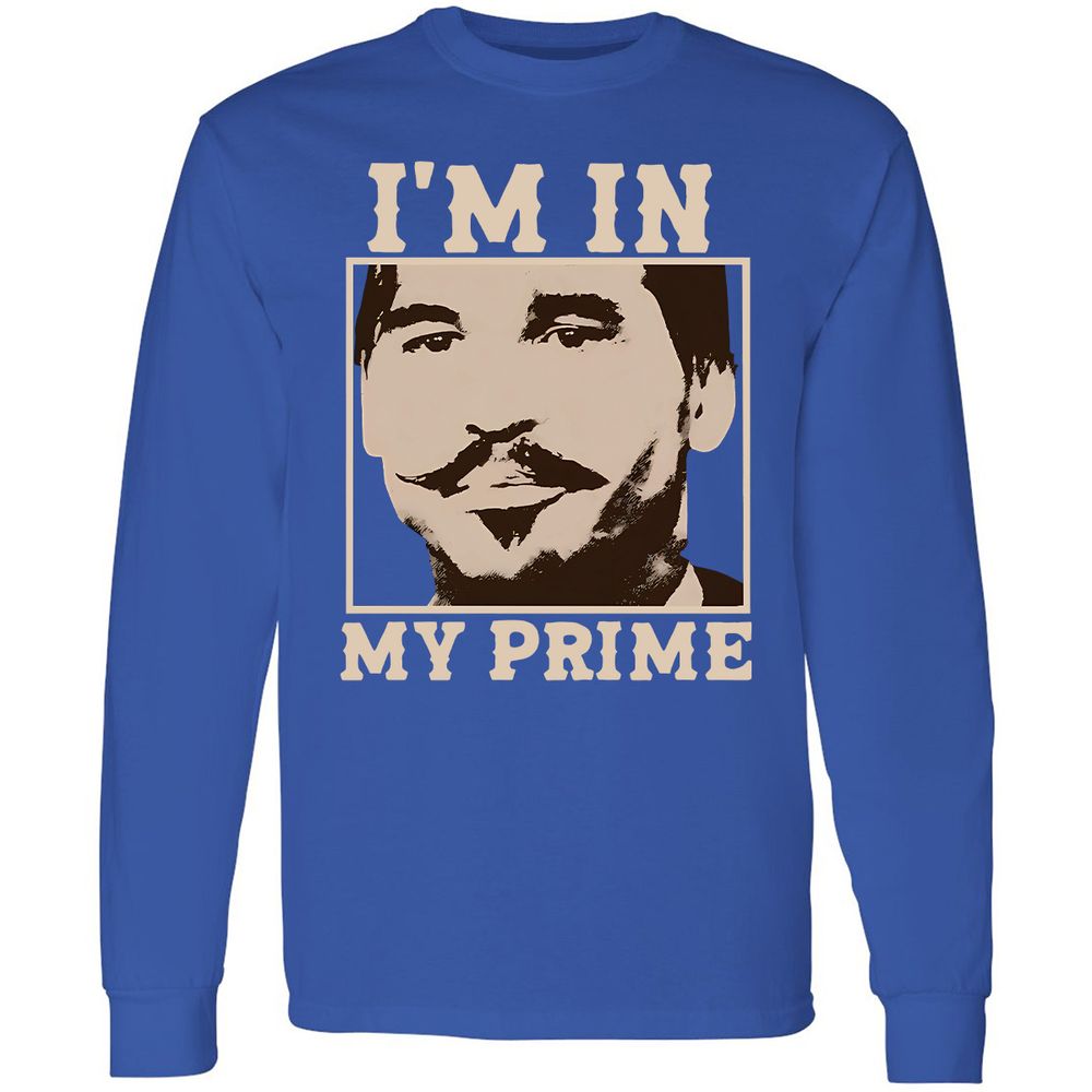 Long Sleeve T-Shirt - D7L64FH3 - Royal - 8